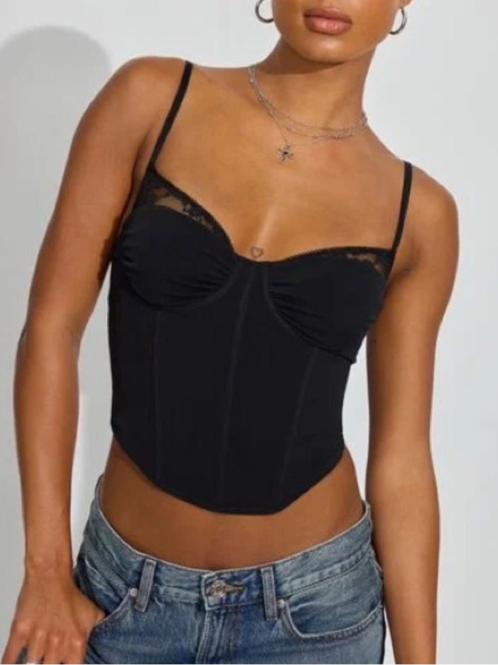 Garage bustier Sabrina peek a boo
